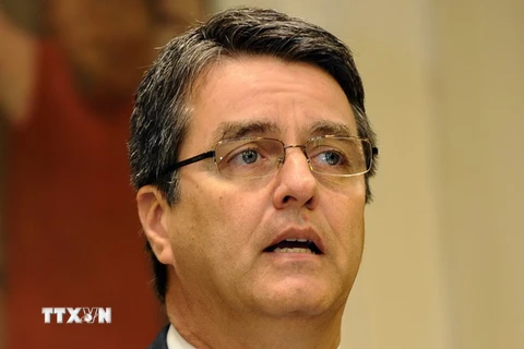 Tổng giám đốc WTO Roberto Azevedo. (Ảnh: AFP/TTXVN)
