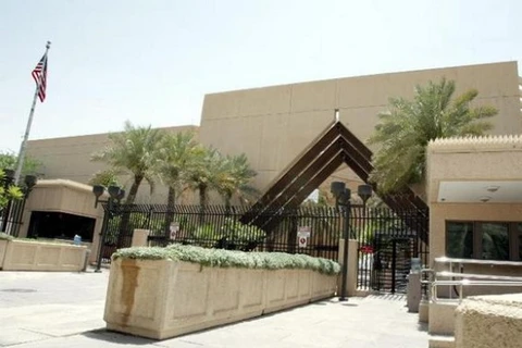 Đại sứ quán Mỹ tại Saudi Arabia. (Nguồn: Dailymail)