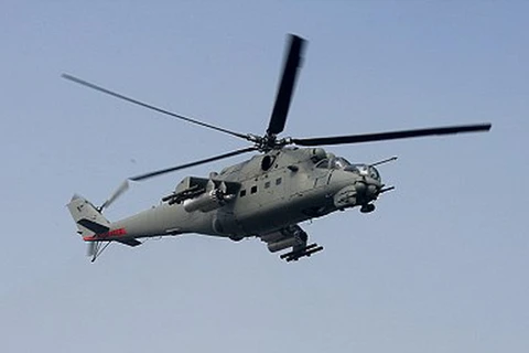 Máy bay trực thắng Mi-25 của Nga. (Nguồn: Getty Images)