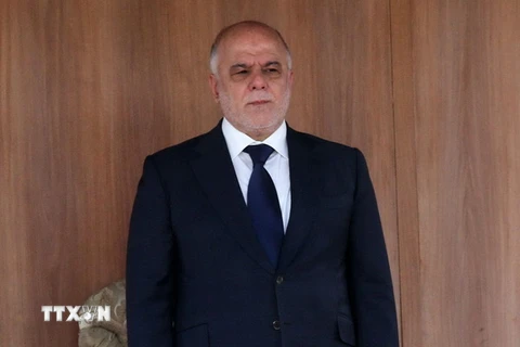 Thủ tướng Iraq Haider al-Abadi tại Baghdad ngày 14/7 vừa qua. (Ảnh: EPA/TTXVN)
