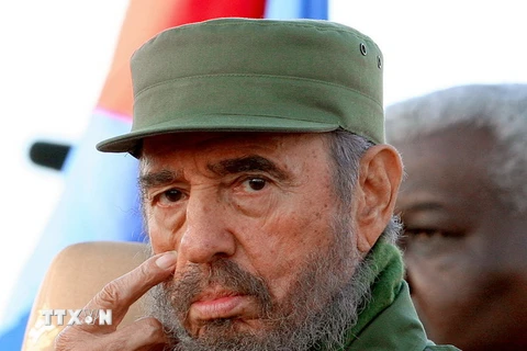 Lãnh tụ Cuba Fidel Castro. (Ảnh: AFP/TTXVN)