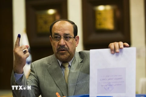 Cựu Thủ tướng Iraq Nouri al-Maliki. (Ảnh: THX/TTXVN)