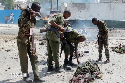 Lực lượng an ninh Somalia. (Ảnh: EPA/TTXVN) 