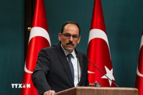 Người phát ngôn của Tổng thống Thổ Nhĩ Kỳ Ibrahim Kalin. (Ảnh: TTXVN)