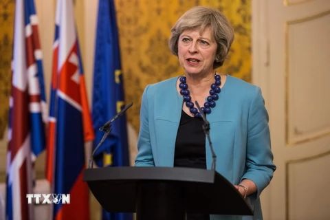 Thủ tướng Anh Theresa May. (Ảnh: EPA/TTXVN)