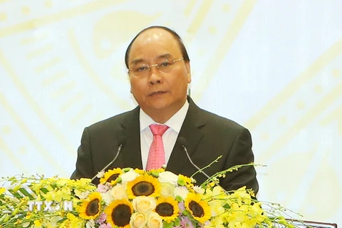 Thủ tướng Nguyễn Xuân Phúc. (Ảnh: Thống Nhất/TTXVN)