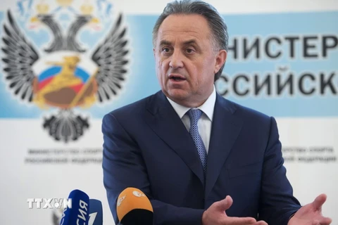 Bộ trưởng Thể thao Nga Vitaly Mutko. (Ảnh: EPA/TTXVN)