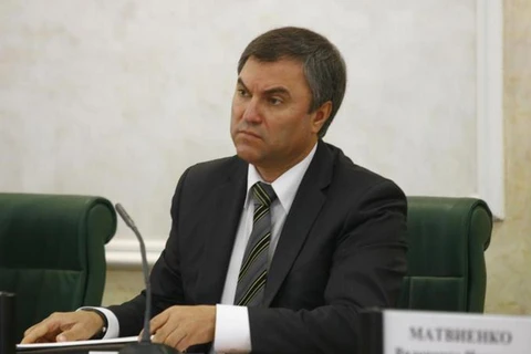 Ông Vyacheslav Volodin. (Nguồn: themoscowtimes)