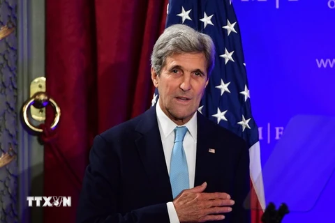 Ngoại trưởng Mỹ John Kerry. (Ảnh; AFP/TTXVN)