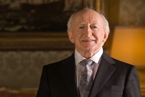 Tổng thống Ireland Michael D.Higgins. (Nguồn: Bộ Ngoại giao Việt Nam)