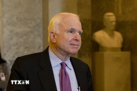 Thượng Nghị sỹ John McCain. (Ảnh: AFP/TTXVN)