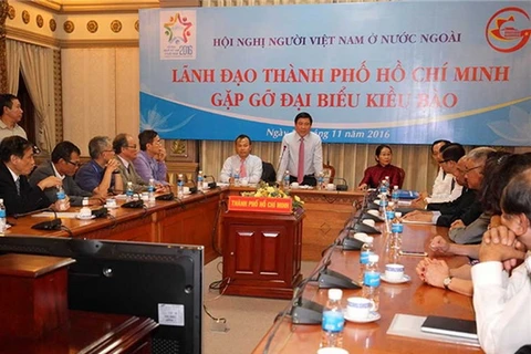 Lãnh đạo TP Hồ Chí Minh gặp gỡ đại biểu kiều bào tiêu biểu