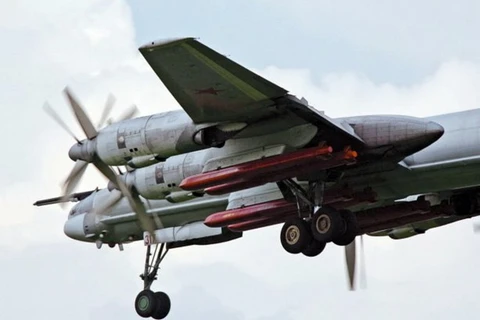 Máy bay trang bị tên lửa chiến lược hiện đại TU-95MSM. (Nguồn: militaryrussia.ru)