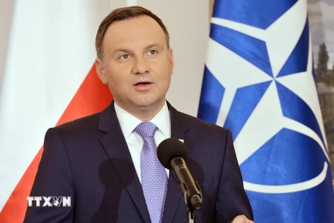 Tổng thống Ba Lan Andrzej Duda. (Ảnh: EPA/TTXVN)