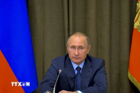 Tổng thống Nga Vladimir Putin. (Ảnh: AP/TTXVN)