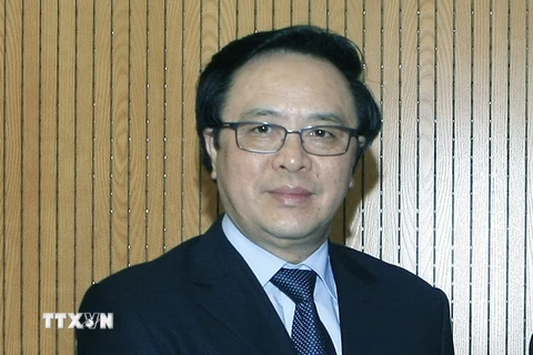 Ủy viên Trung ương Đảng, Trưởng ban Đối ngoại Trung ương Hoàng Bình Quân. (Ảnh: Phạm Kiên/TTXVN)