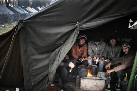 Một trại tị nạn ở Bulgaria. (Nguồn: AFP/Getty Images)