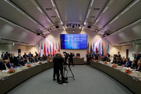 Một cuộc họp của Tổ chức các nước xuất khẩu dầu mỏ (OPEC) tại Vienna, Áo, ngày 30/11 vừa qua. (Nguồn: Reuters)