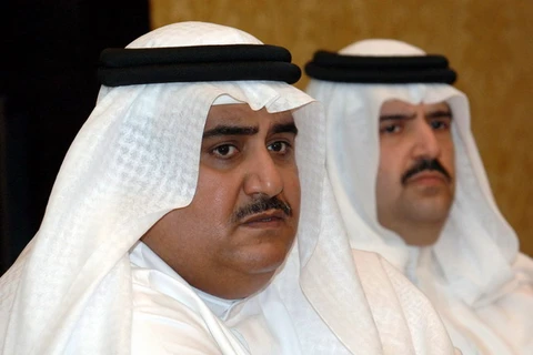Ngoại trưởng Bahrain Shaikh Khalid Bin Ahmad Al Khalifa. (nguồn: EPA)