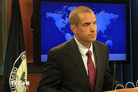 Phó phát ngôn viên Bộ Ngoại giao Mỹ Mark Toner. (Ảnh: Pakistan Today/TTXVN)