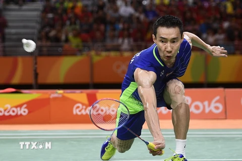 Tay vợt Lee Chong Wei của Malaysia. (Ảnh: THX/TXVN) 