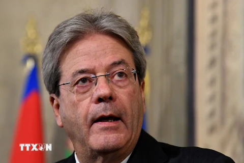 Tân Thủ tướng nước này Paolo Gentiloni. (Ảnh: AFP/TTXVN)