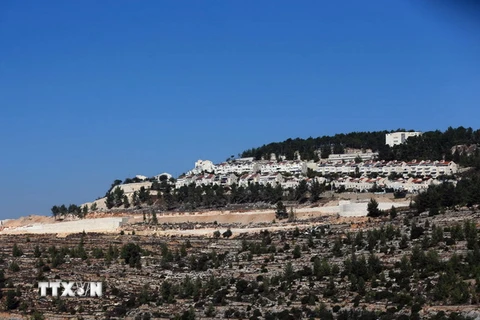Khu định cư Gilo của người Do Thái ở đông Jerusalem ngày 3/11 vừa qua. (Ảnh: AFP/TTXVN)