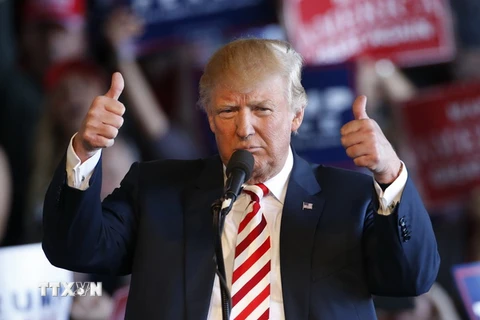 Tổng thống đắc cử Mỹ Donald Trump. (Ảnh: AFP/TTXVN)