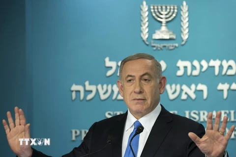 Thủ tướng Israel Benjamin Netanyahu. (Ảnh: EPA/TTXVN)