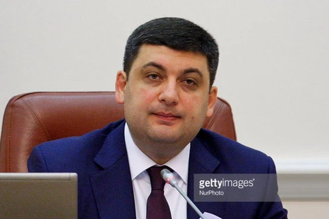Thủ tướng Ukraine Volodymyr Groysman. (Nguồn: Getty Images)