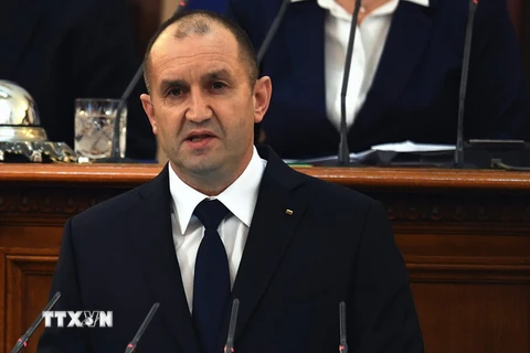 Tân Tổng thống Bulgaria Rumen Radev. (Ảnh: EPA/TTXVN)