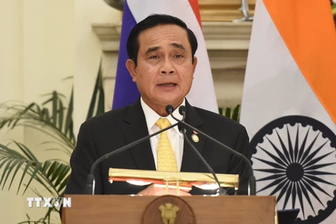 Thủ tướng Thái Lan,Đại tướng Prayut Chan-o-cha. (Ảnh: AFP/TTXVN)