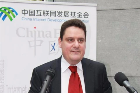 Chủ tịch Hiệp hội doanh nghiệp ChinaEU Luigi Gambardella. (Nguồn: Guangming Daily)