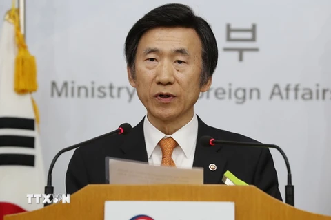Ngoại trưởng Hàn Quốc Yun Byung-se. (Ảnh: YONHAP/TTXVN)