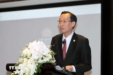Phó Chủ tịch UBND Lê Thanh Liêm. (Ảnh: Thanh Vũ/TTXVN)