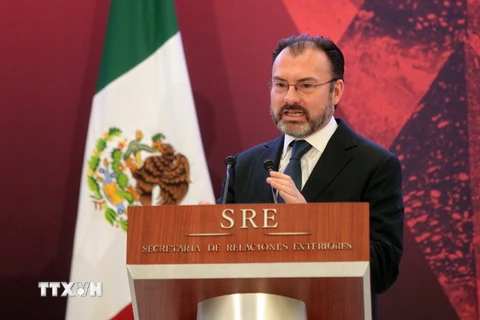 Ngoại trưởng Mexico Luis Videgaray. (Ảnh: EPA/TTXVN)