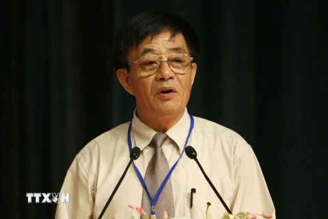 Ông Đặng Xuân Hải, Chủ tịch Hội Điện ảnh Việt Nam. (Ảnh: Nhật Anh/TTXVN)