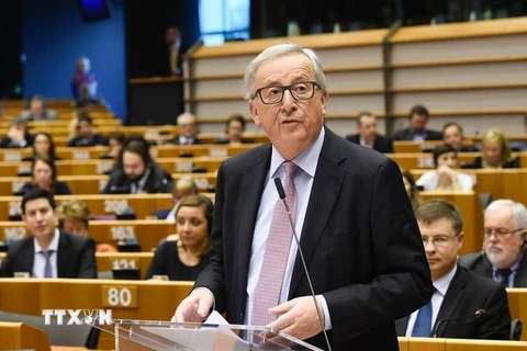 Chủ tịch Ủy ban châu Âu (EC) Jean-Claude Juncker. (Ản: AFP/TTXVN)
