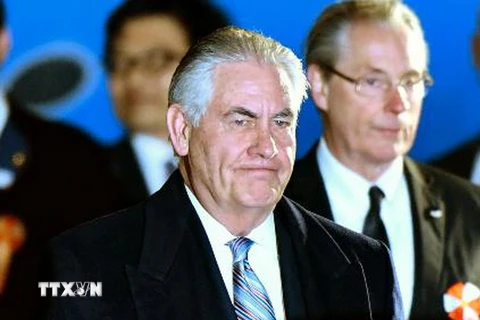 Ngoại trưởng Mỹ Rex Tillerson. (Ảnh: Kyodo/TTXVN)