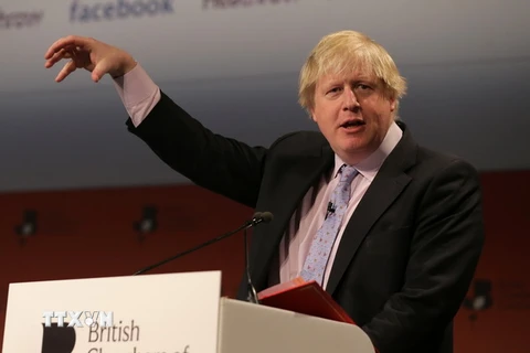 Ngoại trưởng Anh Boris Johnson. (Ảnh: AFP/TTXVN)