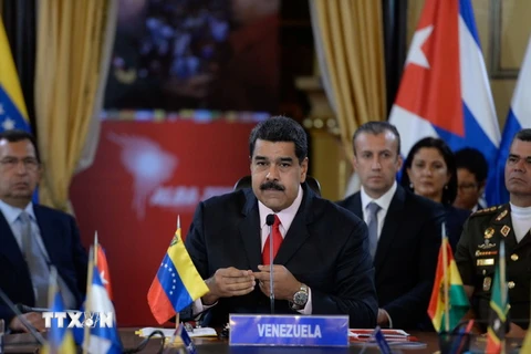 Tổng thống Venezuela Nicolas Maduro. (Ảnh: AFP/TTXVN)