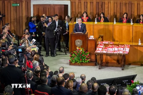 Một phiên họp của Tòa án tối cao Venezuela. (Ảnh: EPA/TTXVN)