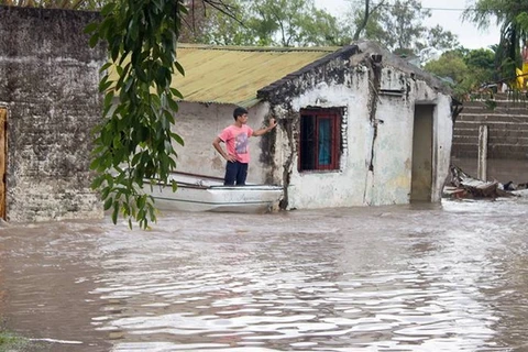 Lũ lụt ở La Paz, Entre Rios, Argentina hồi tháng 4/2016. (Nguồn: floodlist.com)