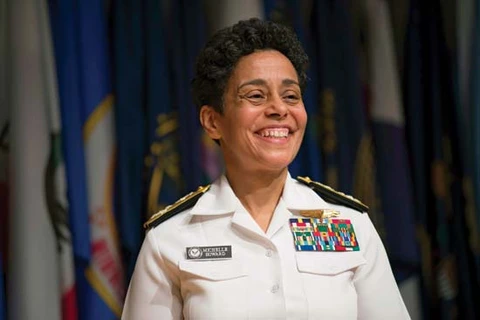 Đô đốc Hải quân Mỹ Michelle Howard. (Nguồn: britannica.com)