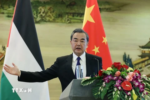 Ngoại trưởng Trung Quốc Vương Nghị. (Ảnh: EPA/TTXVN)