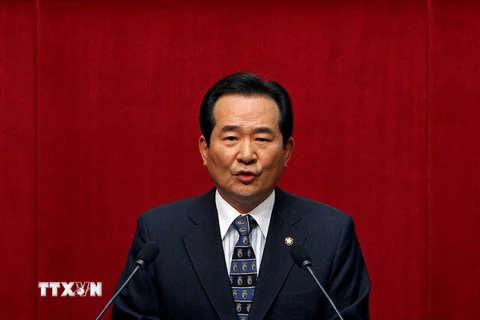  Chủ tịch Quốc hội Hàn Quốc Chung Sye-kyun. (Ảnh: EPA/TTXVN)