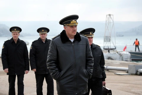 Chỉ huy Hạm đội Biển Đen của Nga Alexander Vitko. (Nguồn: Getty Images)