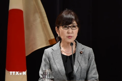 Bộ trưởng Quốc phòng Nhật Bản Tomomi Inada. (Ảnh: AFP/TTXVN)