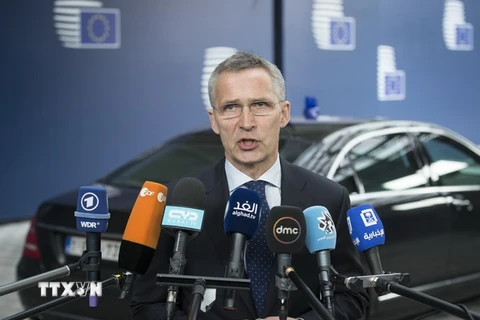 Tổng thư ký NATO Jens Stoltenberg. (Ảnh: AFP/TTXVN)