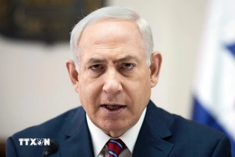 Thủ tướng Israel Benjamin Netanyahu. (Ảnh: AFP/TTXVN)